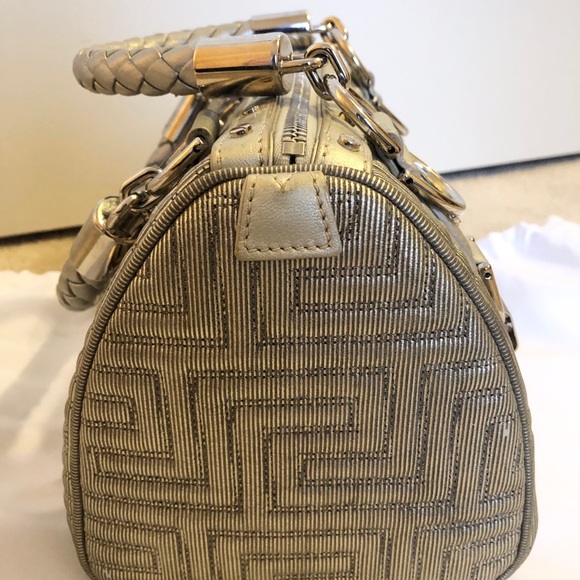 Authentic GIANNI Versace Couture Metallic Bag. - Picture 4 of 6